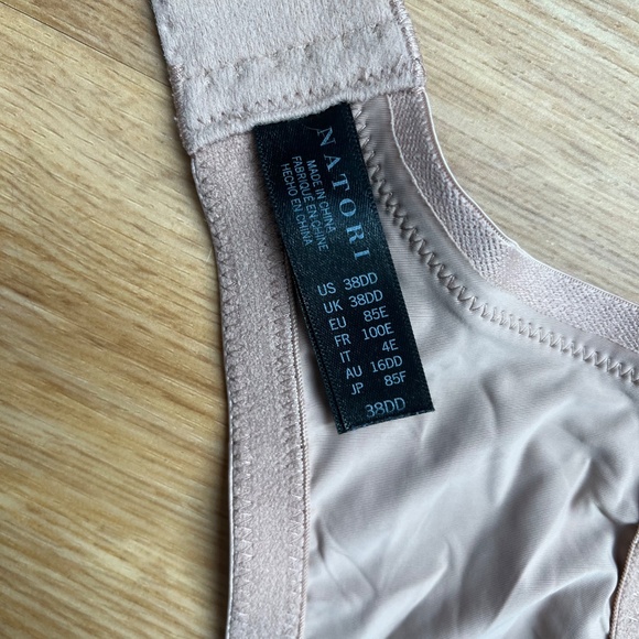 Natori underwire bra 38DD Beige - Picture 3 of 3